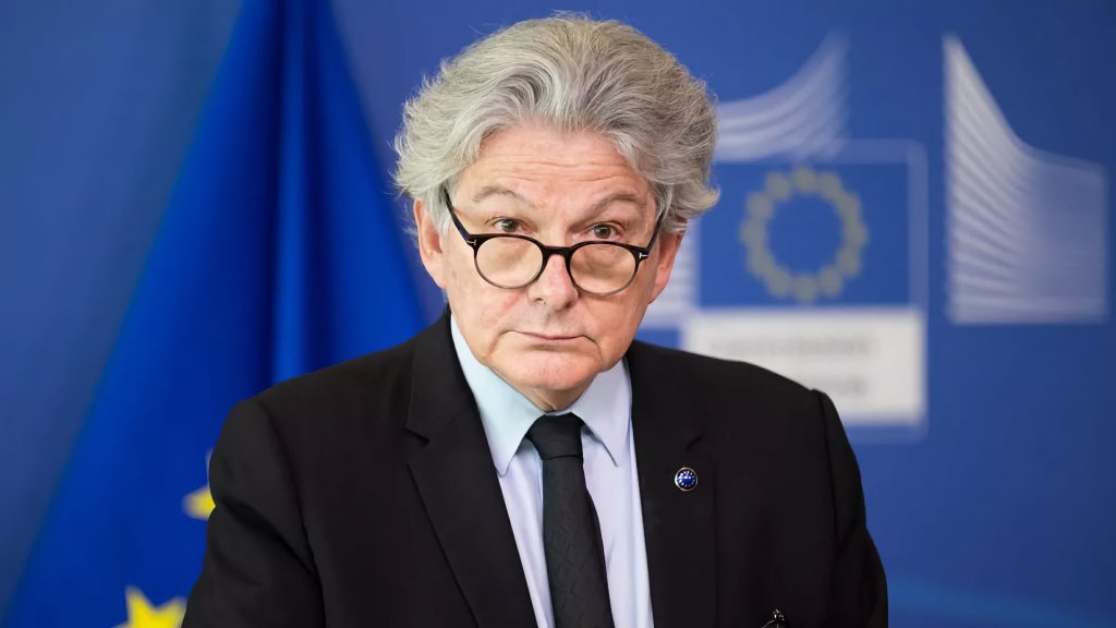 Κρίση στην Κομισιόν: Παραιτήθηκε ο Ευρωπαίος Επίτροπος Τιερί Μπρετόν