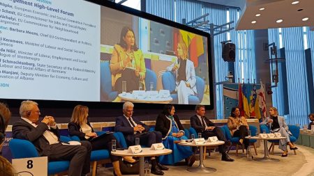 Συνάντηση Ν. Κεραμέως με την υποψήφια Εκτελεστική Αντιπρόεδρο της Ευρωπαϊκής Επιτροπής Roxana Mînzatu