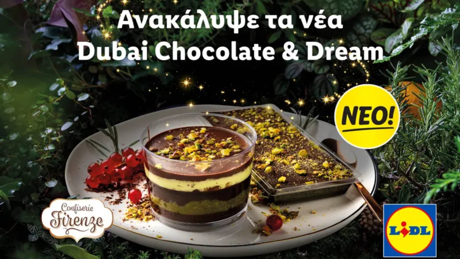 Η Lidl Ελλάς φέρνει τα viral Dubai Chocolate & Dream στα καταστήματά της