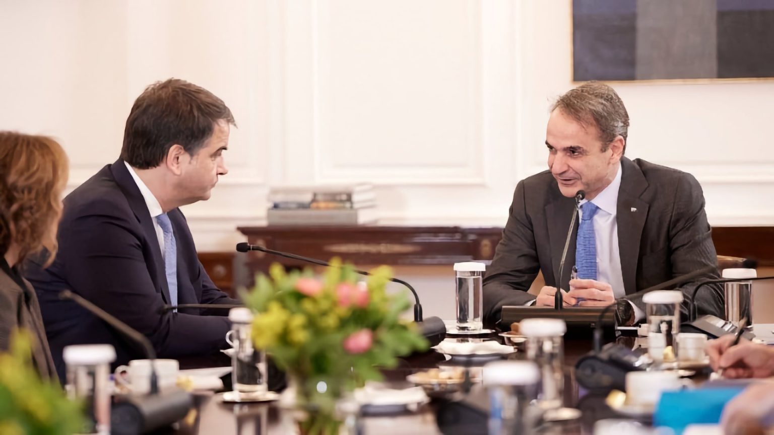 Μητσοτάκης: Συναντήθηκε με τον Εκτελεστικό Αντιπρόεδρο της Κομισιόν – Τι συζήτησαν