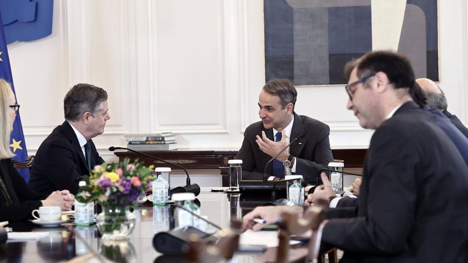 Συνάντηση Μητσοτάκη – Ντόναχιου: Η Ελλάδα πετυχαίνει ρυθμούς ανάπτυξης που υπερβαίνουν τον ευρωπαϊκό μέσο όρο