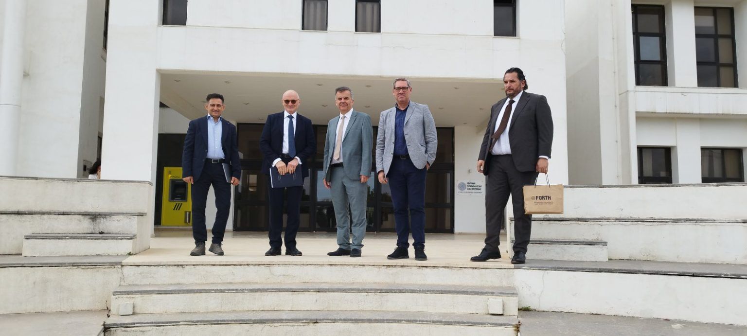 Επίσκεψη του Πρέσβη της Γερμανίας, κ. Andrea Kindl, στο Ίδρυμα Τεχνολογίας και Έρευνας