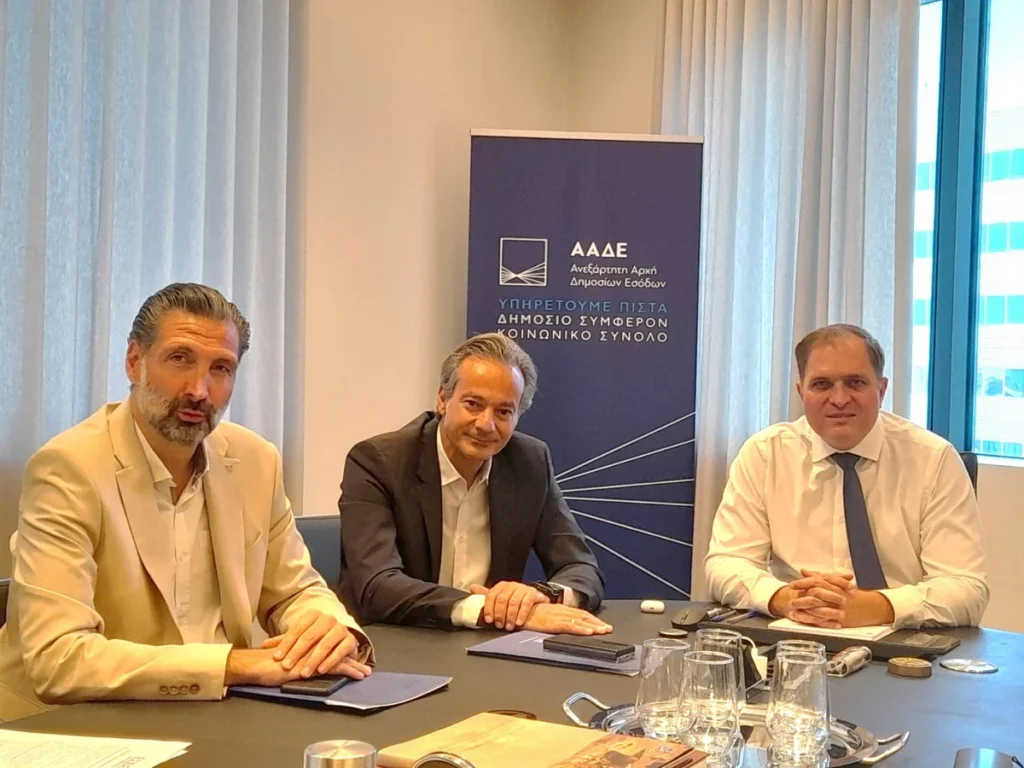 Συνάντηση Στ. Καφούνη – Γ. Πιτσιλή: Στο επίκεντρο η λειτουργία των τελωνείων και τουριστικές εμπορικές επιχειρήσεις