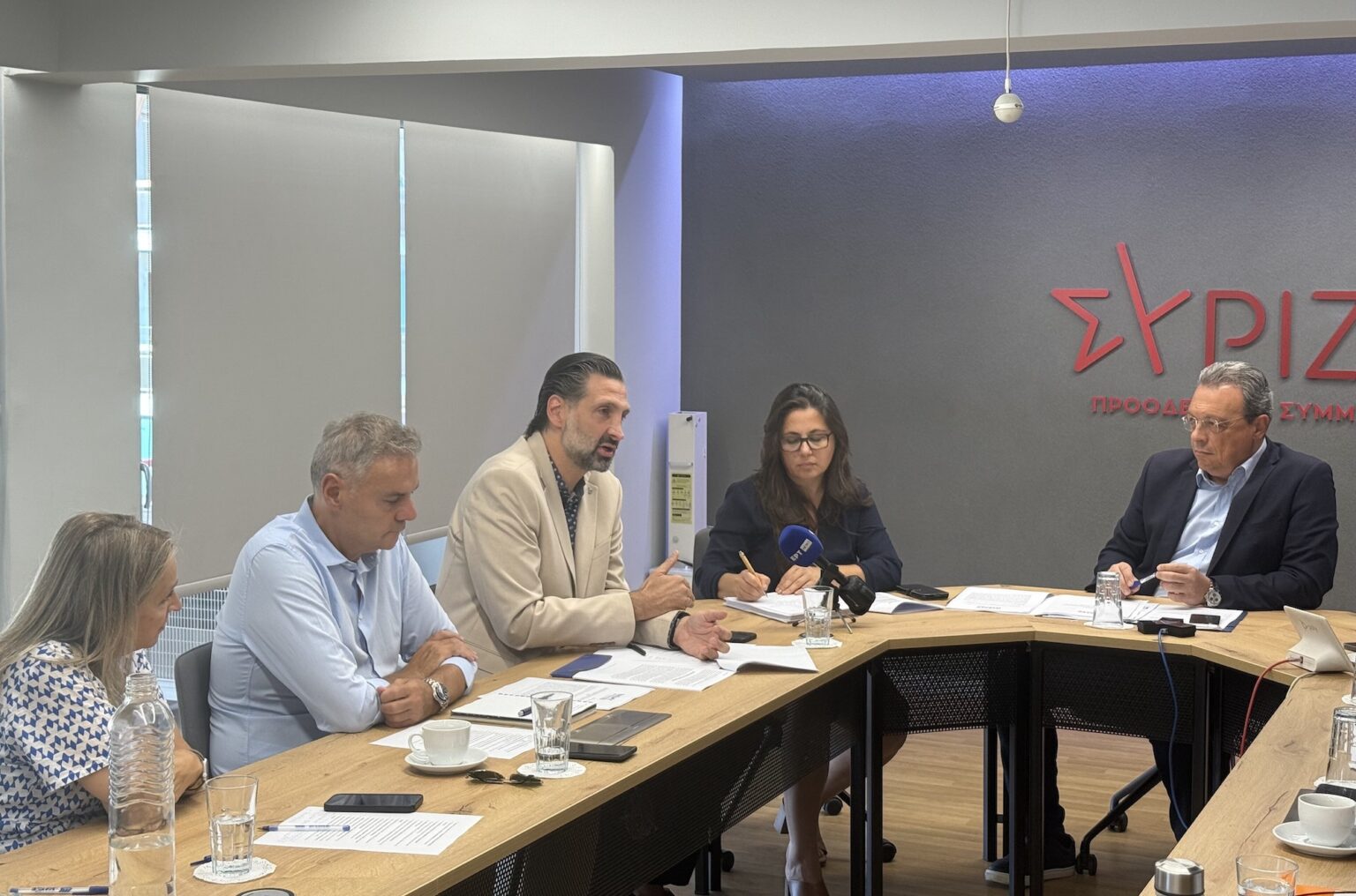 Συνάντηση της ΕΣΕΕ με τον Πρόεδρο του ΣΥΡΙΖΑ – ΠΣ κ. Σωκράτη Φάμελλο ενόψει της ΔΕΘ