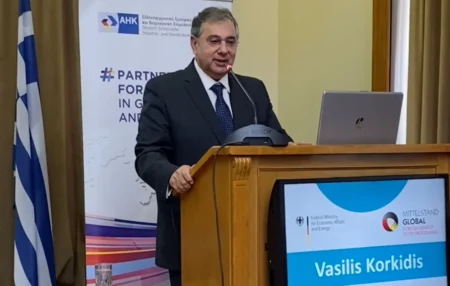 Β. Κορκίδης: «Διακρατική συνεργασία Ελλάδας – Γερμανίας για την “πράσινη μετάβαση” της ναυτιλίας»