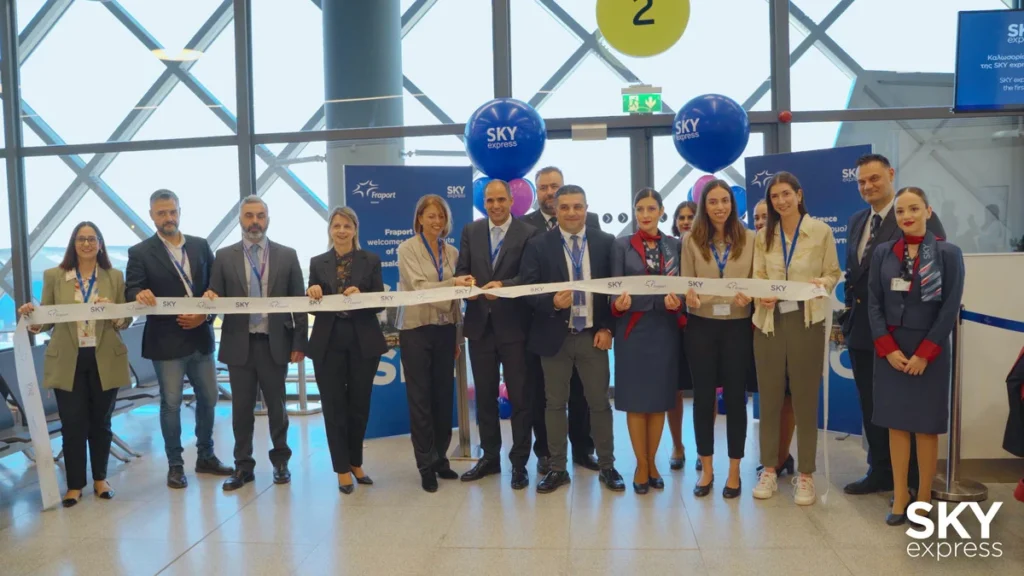 SKY express: Ενισχύει τη συνδεσιμότητα της Β. Ελλάδας με απευθείας πτήση Θεσσαλονίκη-Ντίσελντορφ