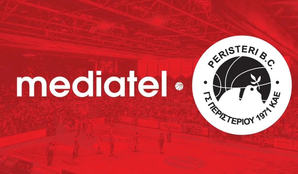 mediatel: Επίσημος χορηγός του Περιστερίου