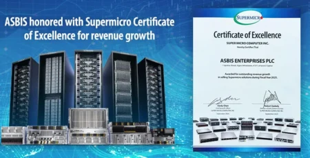 ASBIS: Διακρίθηκε από τη Supermicro για εντυπωσιακή αύξηση πωλήσεων στην περιοχή ΕΜΕΑ