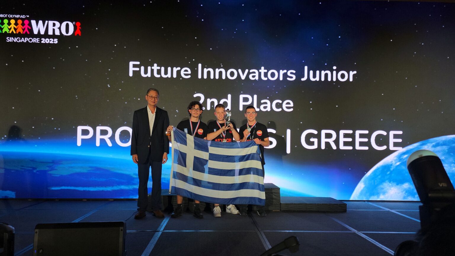 Aσημένιο μετάλλιο για την Ελλάδα και 1η θέση στην Ευρώπη στην Παγκόσμια Ολυμπιάδα Ρομποτικής 2025
