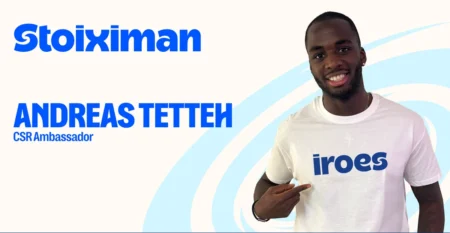 Stoiximan: Ο Ανδρέας Τετέι εντάσσεται στους CSR Ambassadors